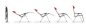 Preview: FIAM® Relaxliege MOVIDA 129TX / Dunkelblau
